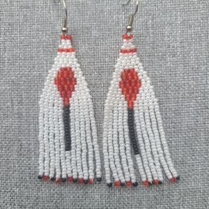 Handmade IT earrings